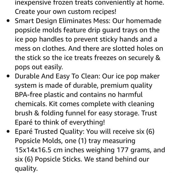 Popsicle Mold Set - Picture 8 of 8